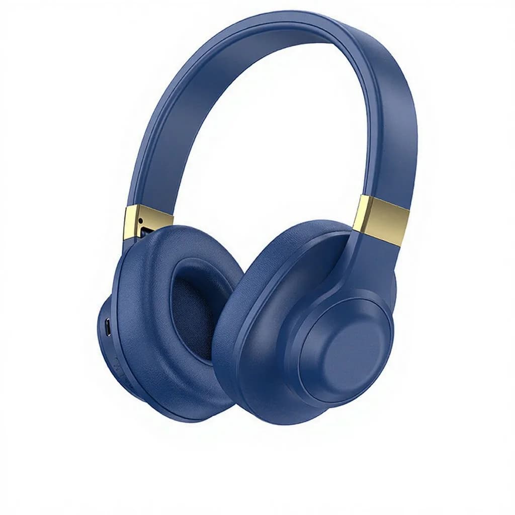 Trådløse Bluetooth-hodetelefoner med dyp bass og lang batteritid
