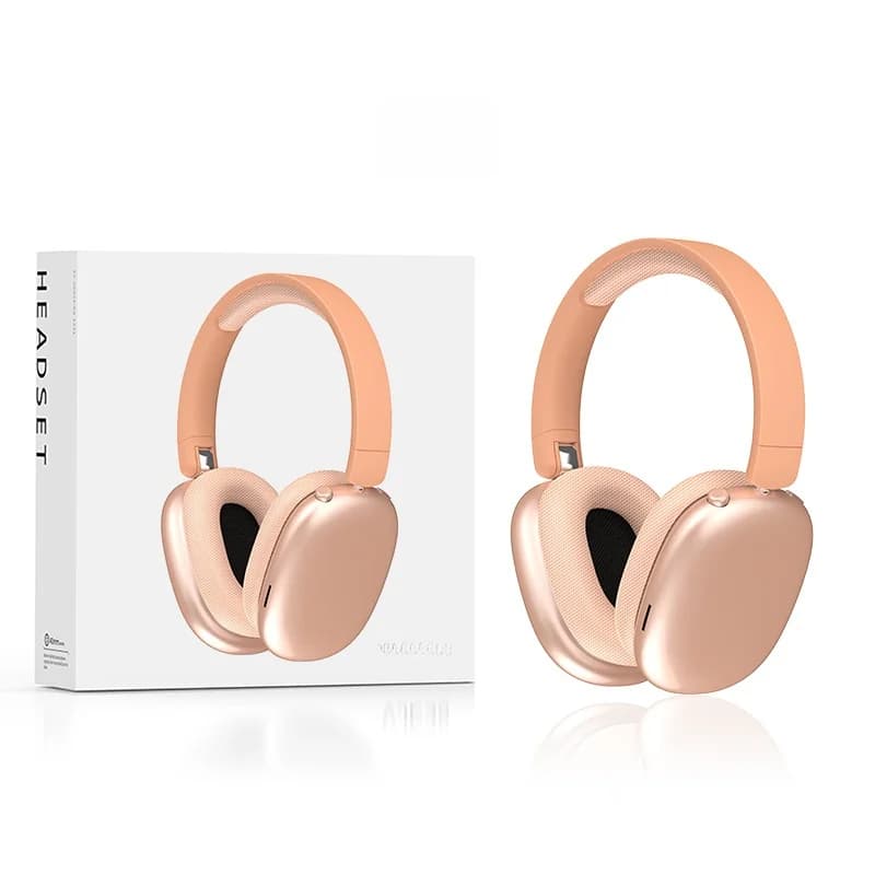 Trådløse Bluetooth over-ear hodetelefoner med lang batteritid