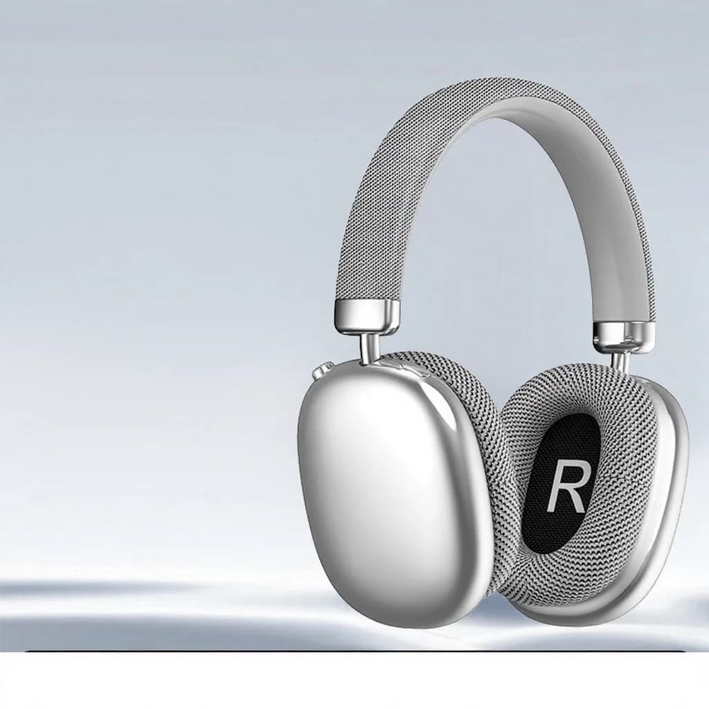 Trådløse Bluetooth-hodetelefoner over øret med FM-radio og TF-kortspor