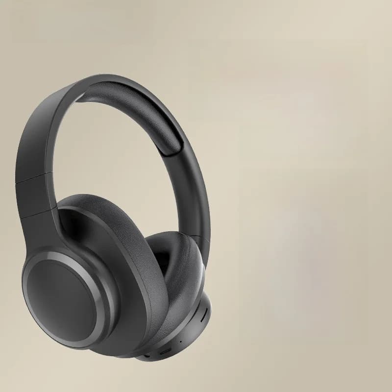 Trådløse Bluetooth over-ear-hodetelefoner med FM-radio og TF-kortspor