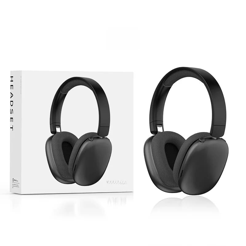 Trådløse Bluetooth over-ear hodetelefoner med lang batteritid