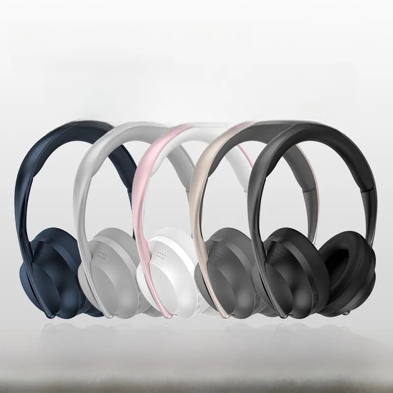 Over-ear trådløse Bluetooth-hodetelefoner med FM-radio og AUX