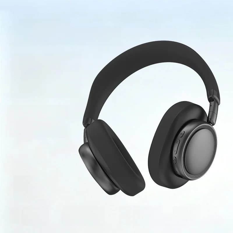 Over-ear trådløse Bluetooth-hodetelefoner med dyp bass og Type-C-lading