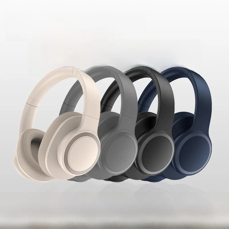 Over-ear Bluetooth-hodetelefoner med aktiv støyreduksjon og mikrofon