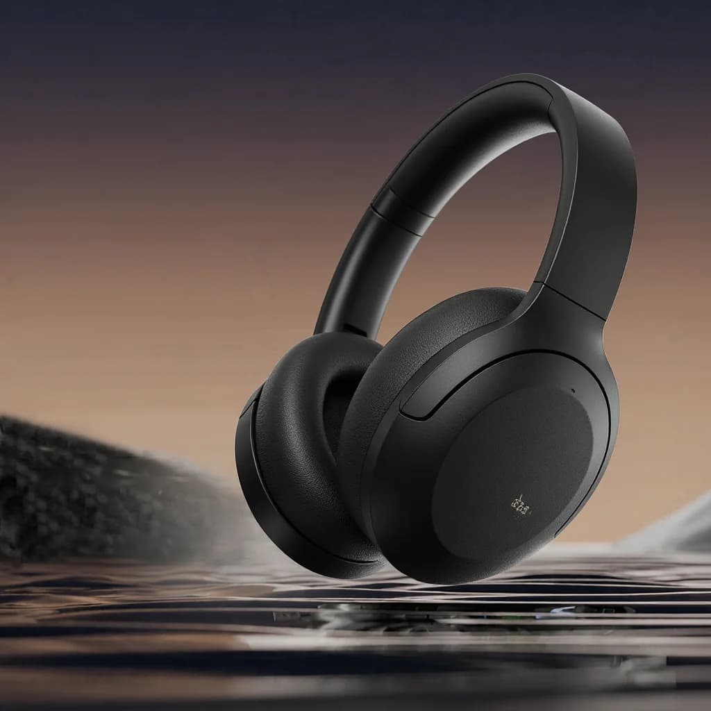 Trådløse Bluetooth-hodetelefoner med ANC og stereo