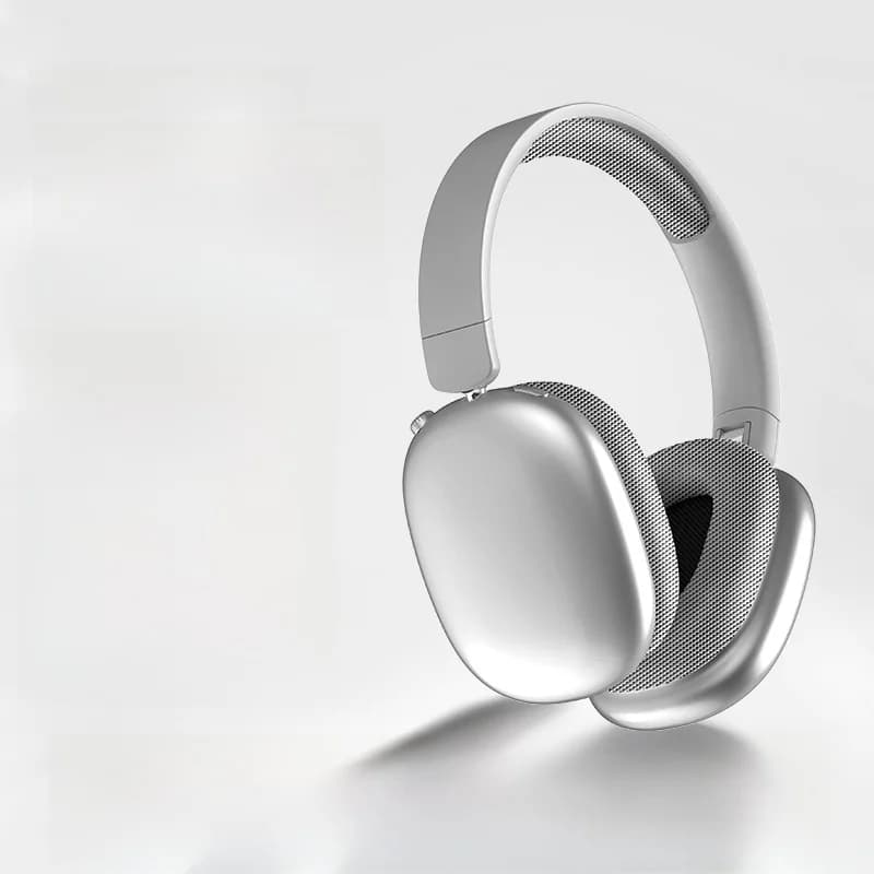 Trådløse Bluetooth over-ear-hodetelefoner med lang batteritid
