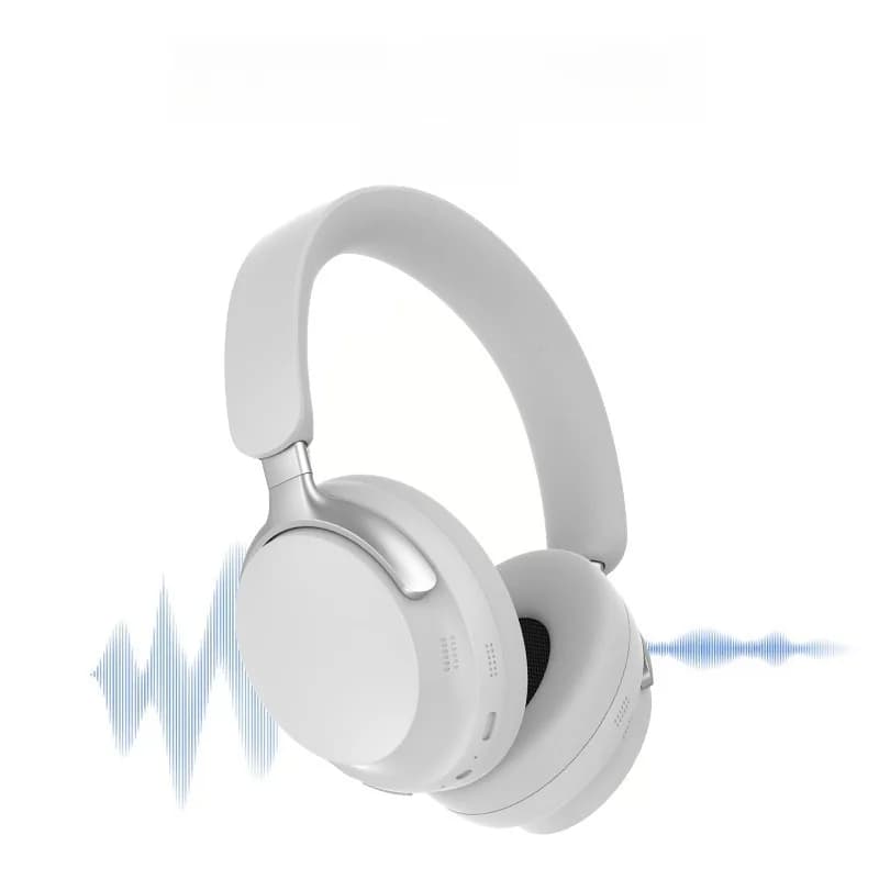 Trådløse over-ear Bluetooth-hodetelefoner med 3D stereolyd og lang batteritid
