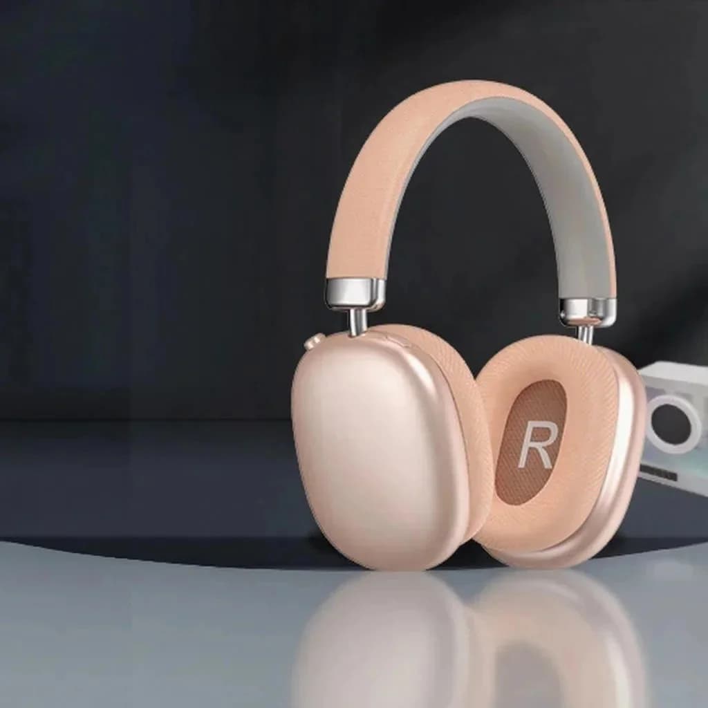 Trådløse over-ear-hodetelefoner Bluetooth 5.4 med lang batterilevetid og sammenleggbart design