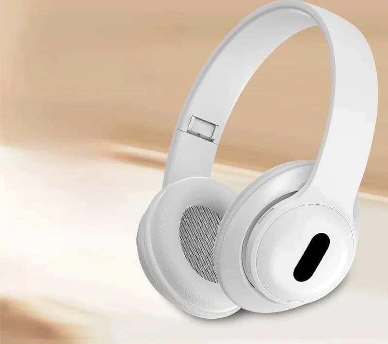 Over-ear trådløse Bluetooth-hodetelefoner med FM-radio og TF-kortspor