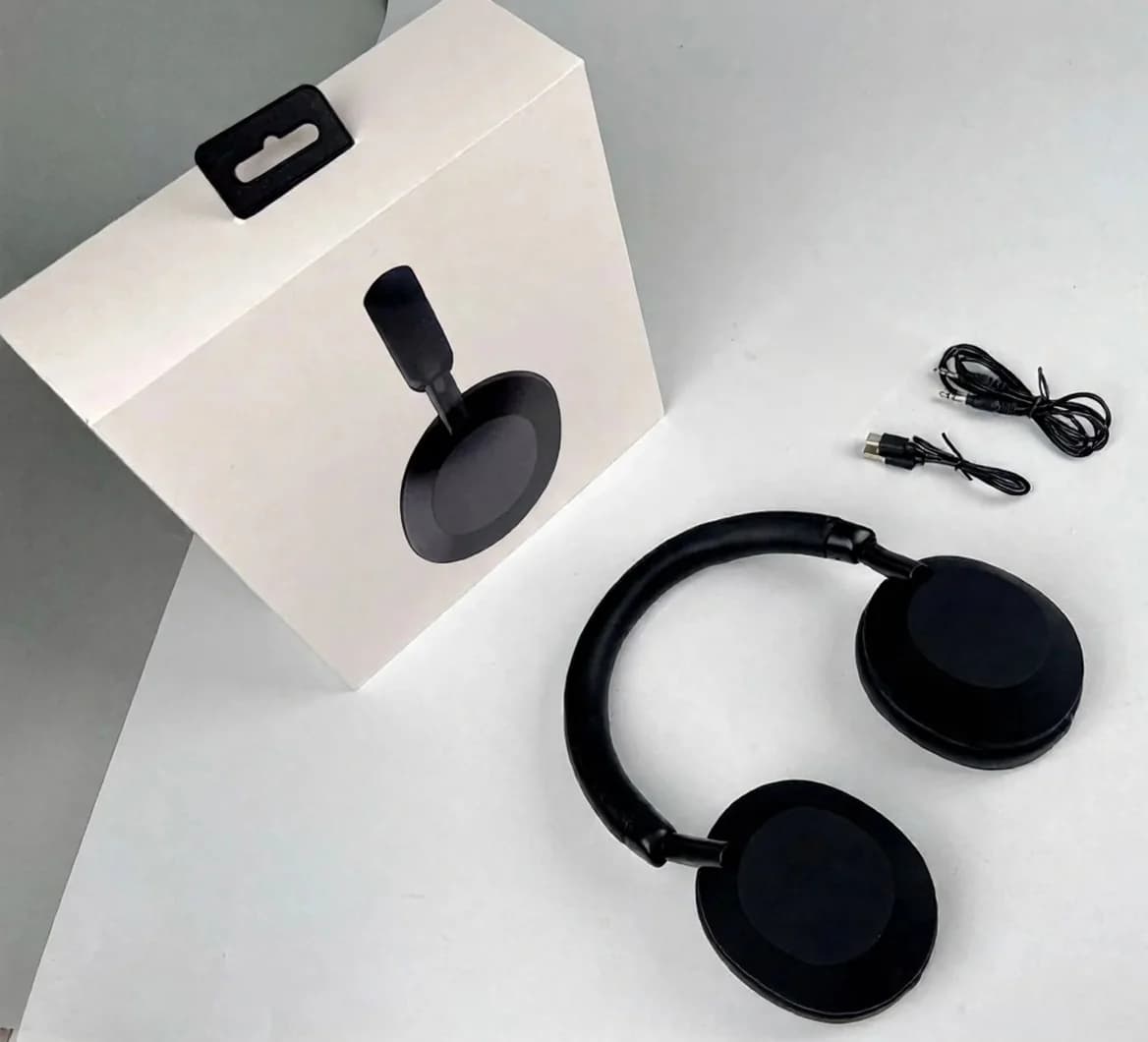 ANC trådløse Bluetooth-hodetelefoner med aktiv støydemping