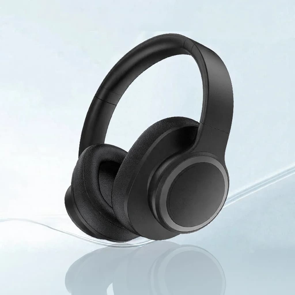 Trådløse over-ear-hodetelefoner med aktiv støyreduksjon og Bluetooth 5.4