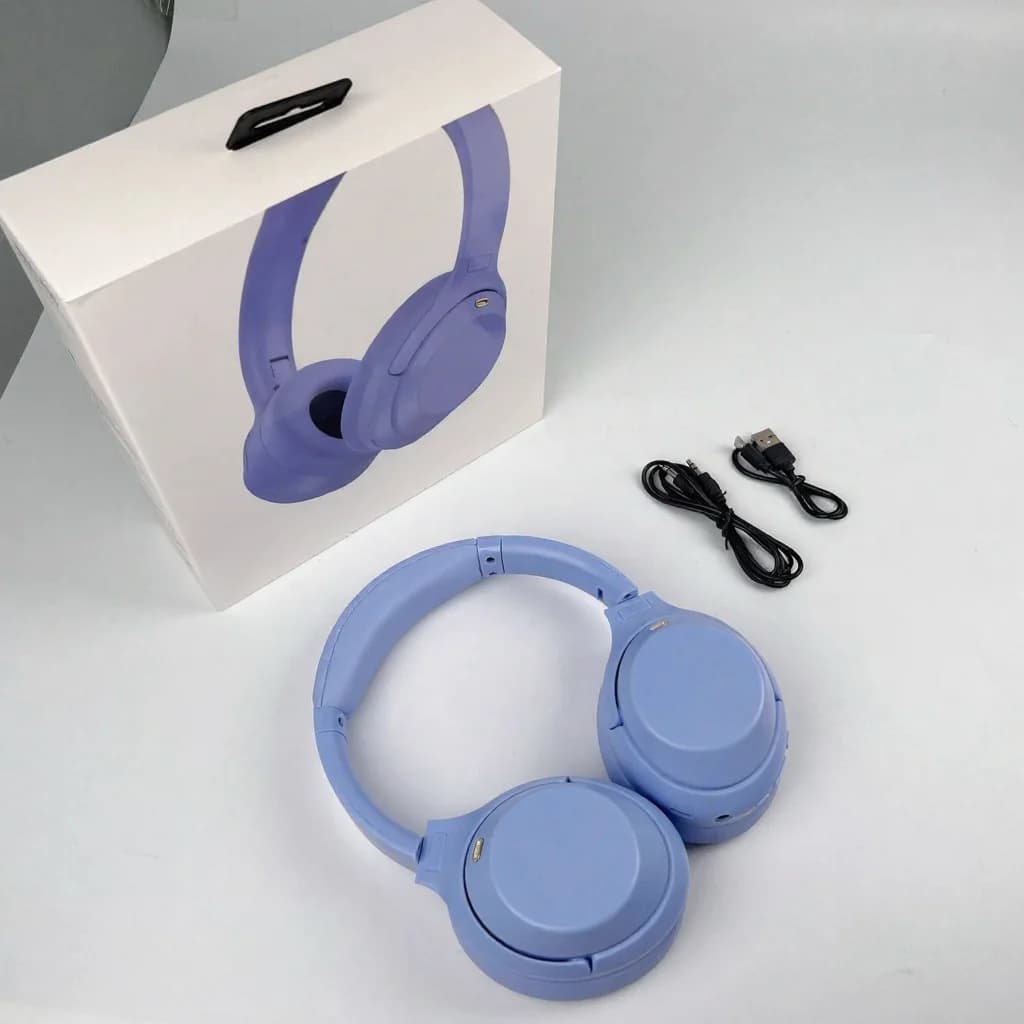 Trådløse over-ear-hodetelefoner med aktiv støydemping og Type-C