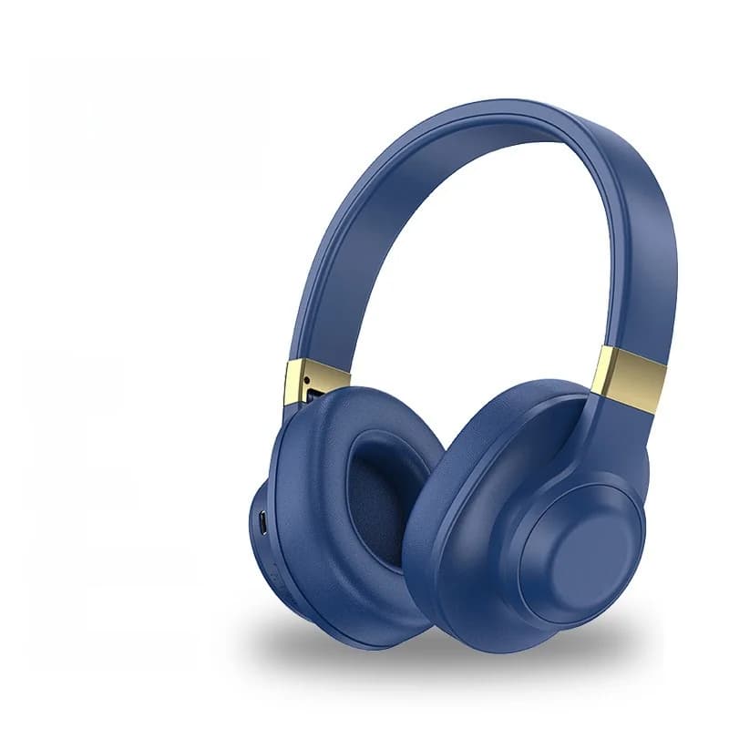 Trådløse Bluetooth-hodetelefoner med dyp bass og lang batteritid