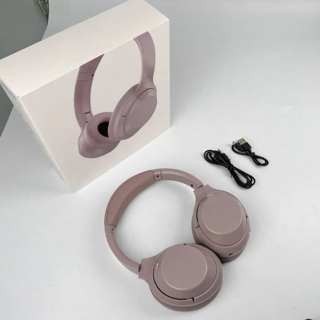Trådløse over-ear-hodetelefoner med aktiv støydemping og Type-C
