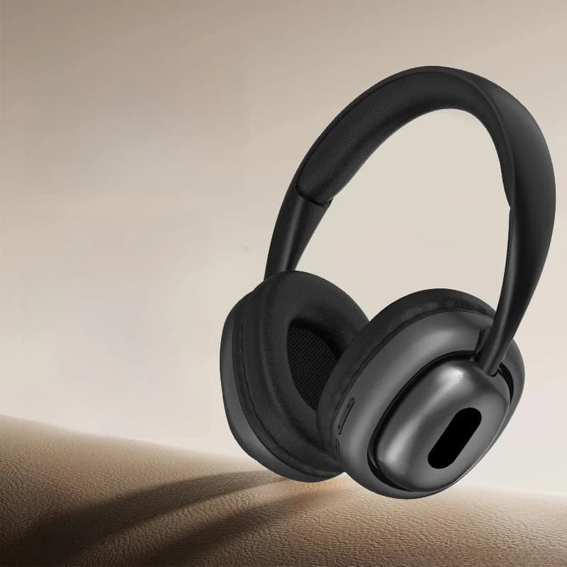 Bluetooth-hodetelefoner over øret med FM-radio og TF-kortspor