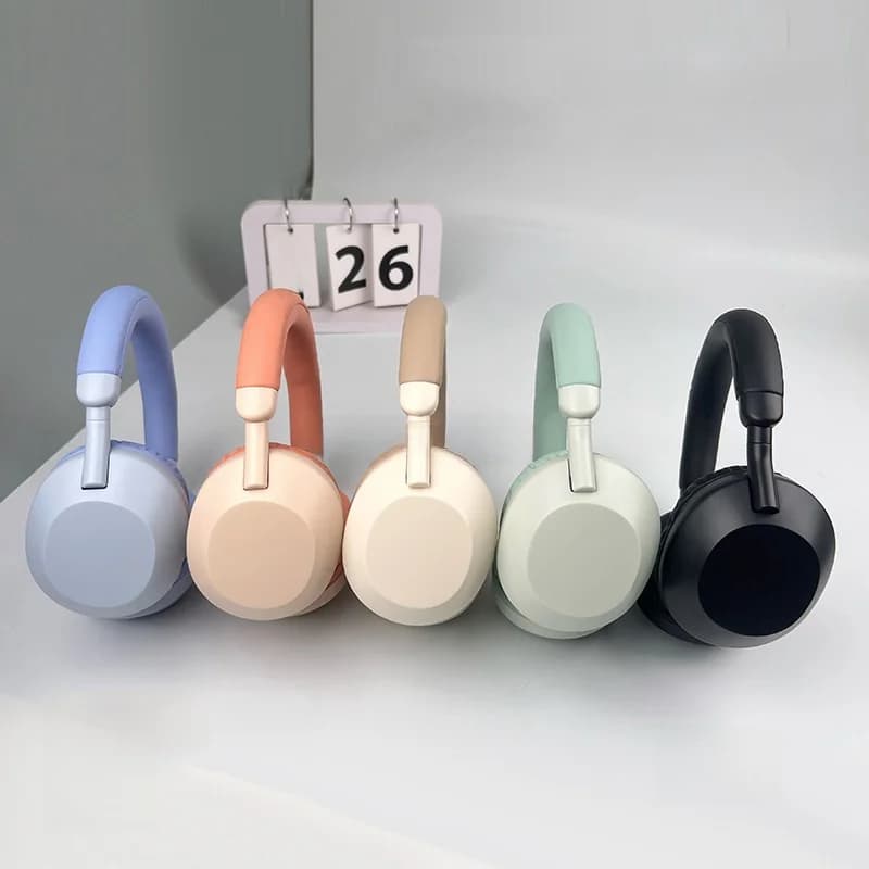 Trådløse Bluetooth-hodetelefoner over øret med dyp bass og mikrofon