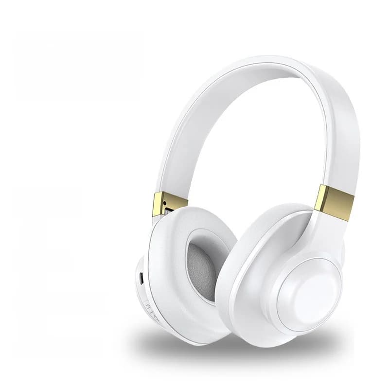 Trådløse Bluetooth-hodetelefoner med dyp bass og lang batteritid