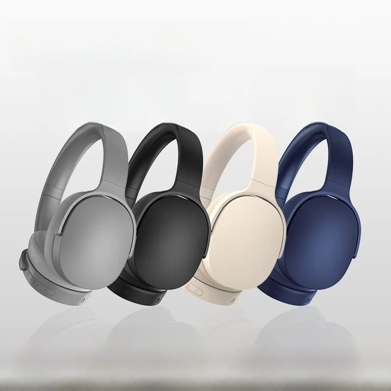 Trådløse over-ear-hodetelefoner med aktiv støydemping og lang batteritid