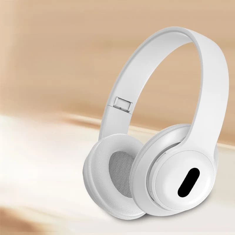 Over-ear trådløse Bluetooth-hodetelefoner med FM-radio og TF-kortspor