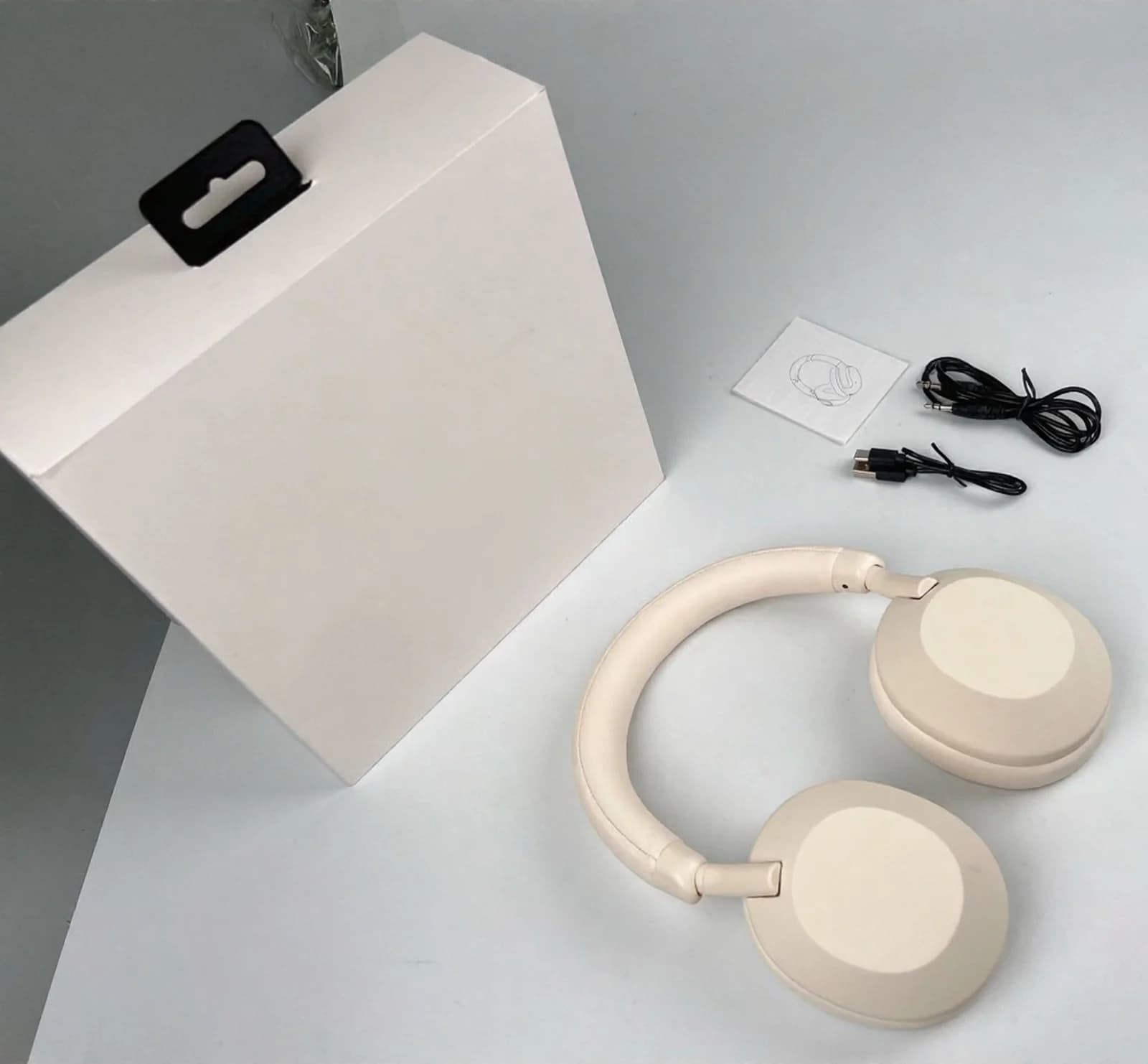 Aktiv støydemping trådløse Bluetooth-hodetelefoner over øret stereo