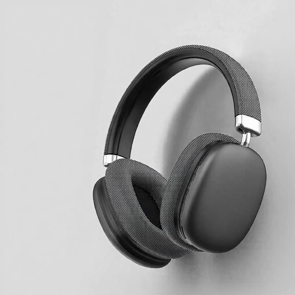 Trådløse Bluetooth-hodetelefoner over øret med dyp bass og Type-C-lading