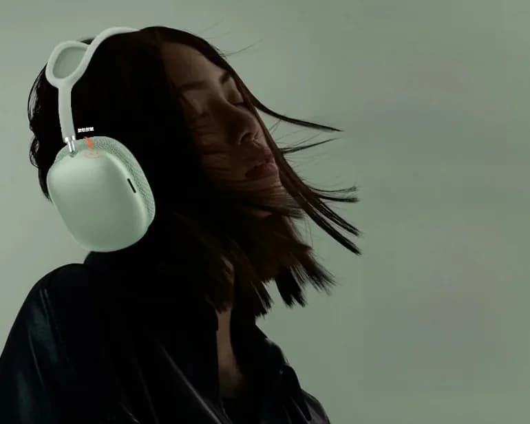 Bluetooth 5.4 over-ear-hodetelefoner med dreiebryter og FM-radio