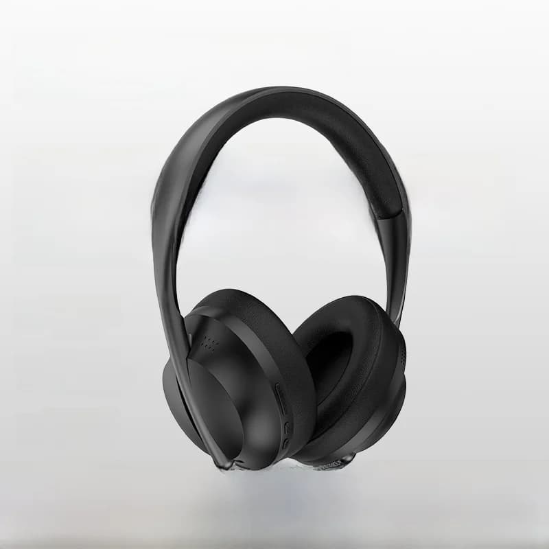 Over-ear trådløse Bluetooth-hodetelefoner med FM-radio og AUX