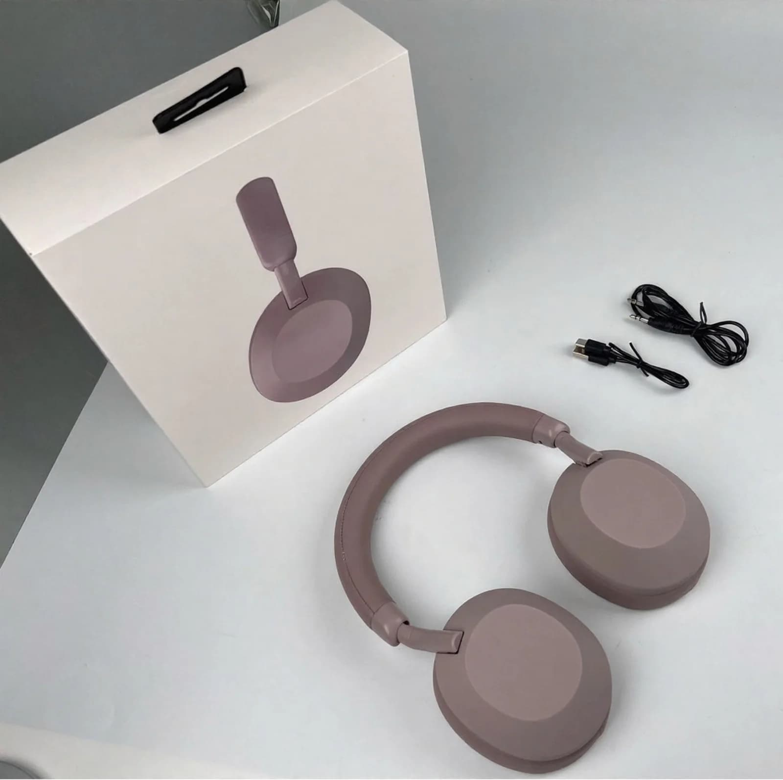 ANC trådløse Bluetooth-hodetelefoner med aktiv støydemping