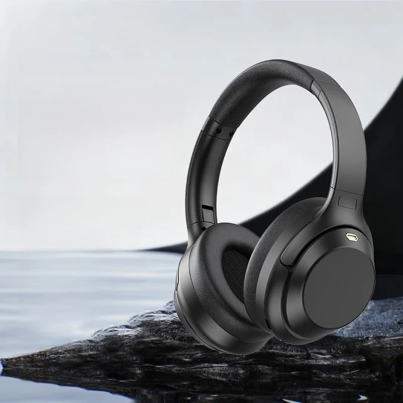 Trådløse Bluetooth-hodetelefoner med aktiv støydemping