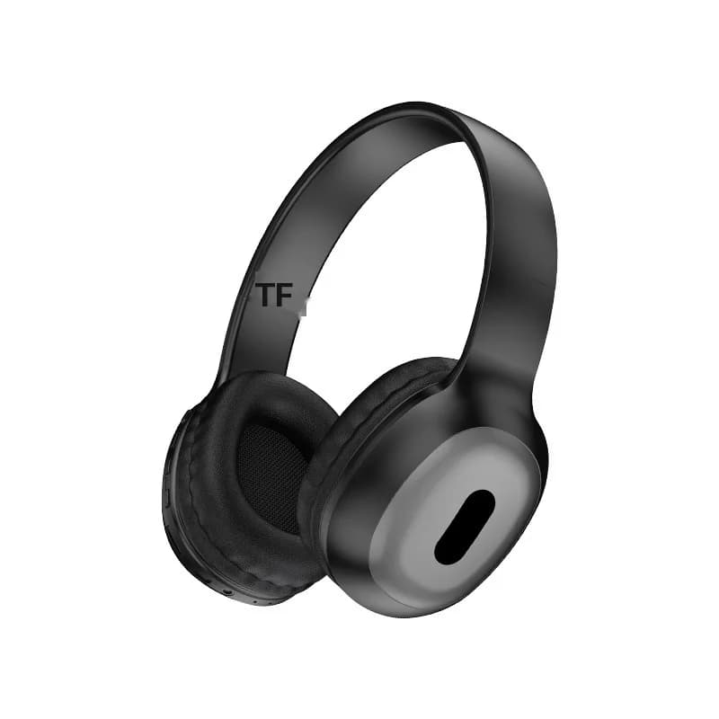 Over-ear Bluetooth-hodetelefoner med TF-kortspor og AUX-inngang