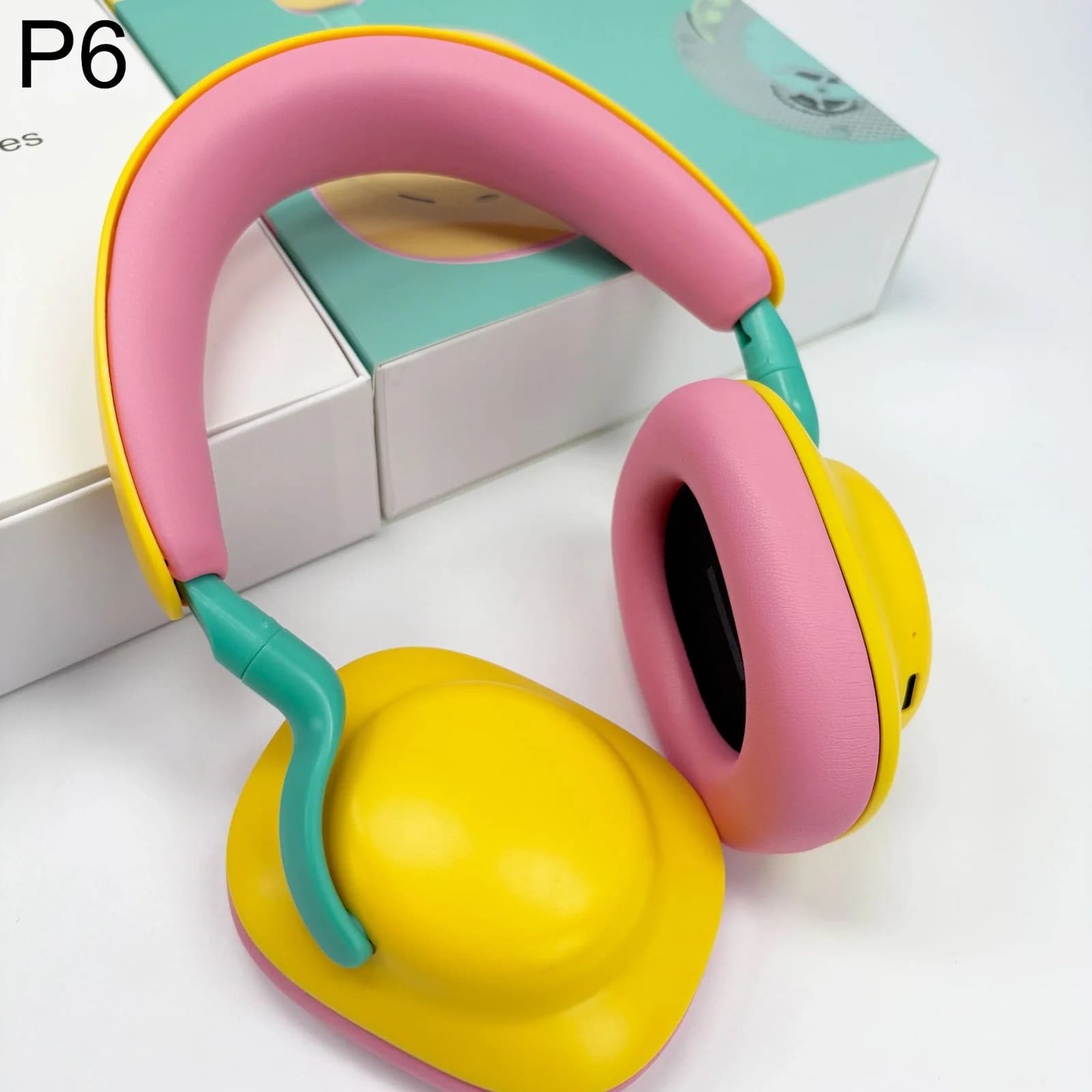 Trådløse Bluetooth-hodetelefoner med FM-radio og Type-C-lading